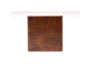 4 x 4 Copper Hammered Tile