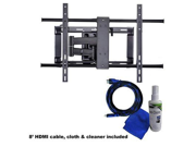 Ready Set Mount A3770BPK Wall Mount for Flat Panel Display 37 to 70 Screen Support 165 lb Load Capacity Steel Gloss Black