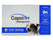 NOVARTIS 004CG 61011 Capstar Flea Treatment Dog Blue 2 25 lbs 6 Pack