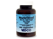 VEDCO 015VED 04 NutriVed O.F.A. Gel Capsules Large Dog 60 count