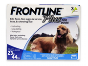 MERIAL 004FLTSP 23 44 Frontline Plus Flea Tick for Dogs 23 44 lbs 3 Month