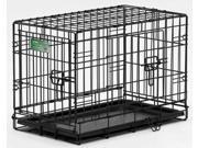 Midwest Container I crate Double Door Black 30 Inch double 1530DD