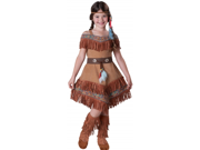 In Character Costumes 212988 Indian Maiden Child Costume Brown Size 8