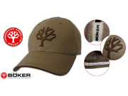 BOKER 09BO002 Desert Tan Cap with Embroidered Tree Logo