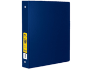 Bazic Products 4134 12 1.5 in. Blue 3 Ring Binder with 2 Pockets