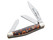 BOKER 110726T 4 in. Traditional Series Knife Stockman Faux Tortoise Handles Closed