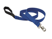Lupine 17559 1 in. Blue 6 ft. Padded Handle Dog Leash