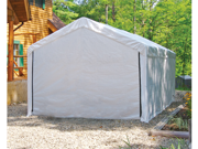 ShelterLogic 25875 10×20 White Canopy Enclosure Kit Fits 2 in. Frame