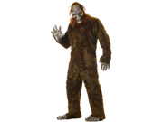 California Costumes 155314 Big Foot Adult Costume Brown Standard One Size