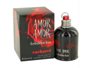 Amor Amor Forbidden Kiss by Cacharel Eau De Toilette Spray 3.4 oz