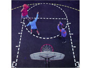 Jaypro Sports BCS 1 Basketball Court Stencil