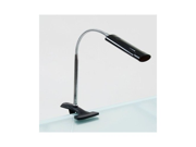 Art Clamp Lamp In Black and Silver