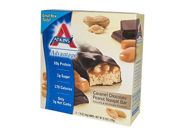 Atkins 0467225 Advantage Bar Caramel Chocolate Peanut Nougat 5 Bars
