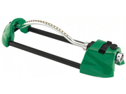 Dramm Corporation 10 15004 Green Premium Metal Oscillating Sprinkler With Brass