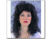 RG Costumes 60015 Curly Black Wig Size Adult