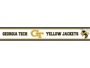 Trademarx RBP GTEC Georgia Tech Yellow Jackets Licensed Peel N Stick border