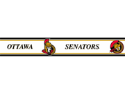 Trademarx RBP SEN Ottawa Senators Licensed Peel N Stick Border