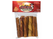 Hartz 10 Pack Oinkies Pig Skin Twists 99035