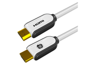 Jasco 24202 10 ft. HDMI to HDMI Cable in Black White