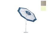 California Umbrella GSCU908913 5404 9 ft. Aluminum Market Umbrella Collar Tilt Sand Sunbrella Natural