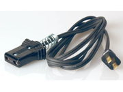 Coleman Cable 6ft. 16 2 Wire Gauge Black Small Appliance Cord 09316