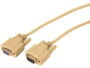 Comprehensive DB9 pin Plug to Plug wired pin to pin RS 232 Cable 10ft