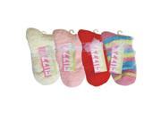 Bulk Buys Ladies Fuzzy Socks Asst Case of 72