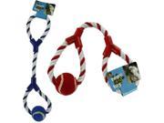 Bulk Buys Dog Rope Toy Assorted Colors Pack of 6