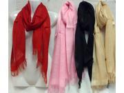 Bulk Buys Wholesale Scarves Solid Color Case of 36