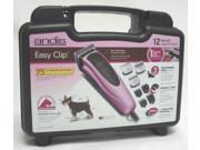 Andis 60105 Easy Clip 11 Piece Grooming Kit Pink