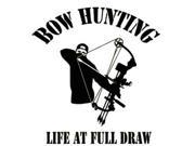 Western Recreation Ind 9323 Bowhunter Full Draw Decal 6X6