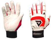Akadema BTG475 L Red Professional Batting Gloves