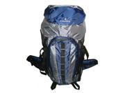 Bulk Buys Hiking Backpack with Internal Frame 25.5 in. x17.5 in. x6 in. Navy Grey Pack of 10