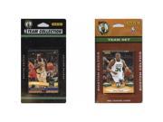 C I Collectables CELTICS2TS NBA Boston Celtics 2 Different Licensed Trading Card Team Sets