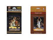 C I Collectables NUGGETS2TS NBA Denver Nuggets 2 Different Licensed Trading Card Team Sets
