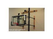 Jaypro Sports FU1012GB Fold Up Backstops 10 ft. 12 ft. Extension with Glass Rectangular Board