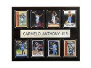 C I Collectables 1215ANTHONY8C NBA Carmelo Anthony Denver Nuggets 8 Card Plaque
