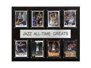 C I Collectables 1215ATGJAZZ NBA Utah Jazz All Time Greats Plaque