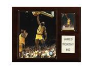 C I Collectables 1215WORTHY NBA James Worthy Los Angeles Lakers Player Plaque