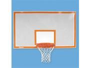 Jaypro Sports SR PERF Rect Perforated Steel Backboards with Bord and Targ