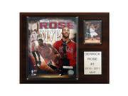 C I Collectables 1215DROSE11MVP NBA 12 X 15 Derrick Rose 2010 11 NBA MVP Chicago Bulls Player Plaque
