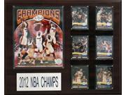C I Collectables 1620NBA12MH NBA 16 X 20 Miami Heat Champions 16 x 20 Plaque