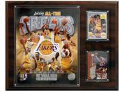 C I Collectables 1215LAKERSGR NBA Los Angeles Lakers All time Great Photo Plaque