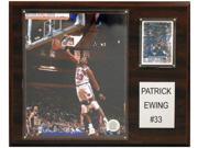 C I Collectables 1215EWING NBA Patrick Ewing New York Knicks Player Plaque