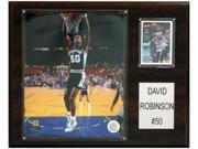 C I Collectables 1215DROBINSON NBA David Robinson San Antonio Spurs Player Plaque