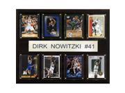 C I Collectables 1215NOWITZKI8C NBA Dirk Nowitzki Dallas Mavericks 8 Card Plaque