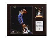 C I Collectables 1215RWESTB NBA Russell Westbrook Oklahoma City Thunder Player Plaque
