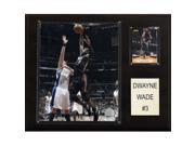 C I Collectables 1215DWADE NBA Dwyane Wade Miami Heat Player Plaque