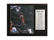 C I Collectables 1215JORDANST NBA Michael Jordan Chicago Bulls Stat Plaque