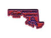 Bulk Buys Maryland Magnet 2D 50 State Red Case of 144